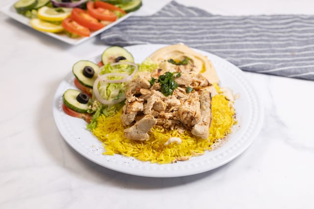 Chicken Gyro Plate.